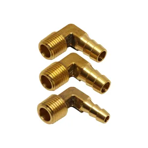 Sportster Hardtail Oil Tank Fitting Kit - Brass