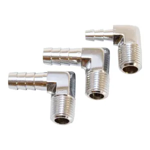Sportster Hardtail Oil Tank Fitting Kit - Chrome