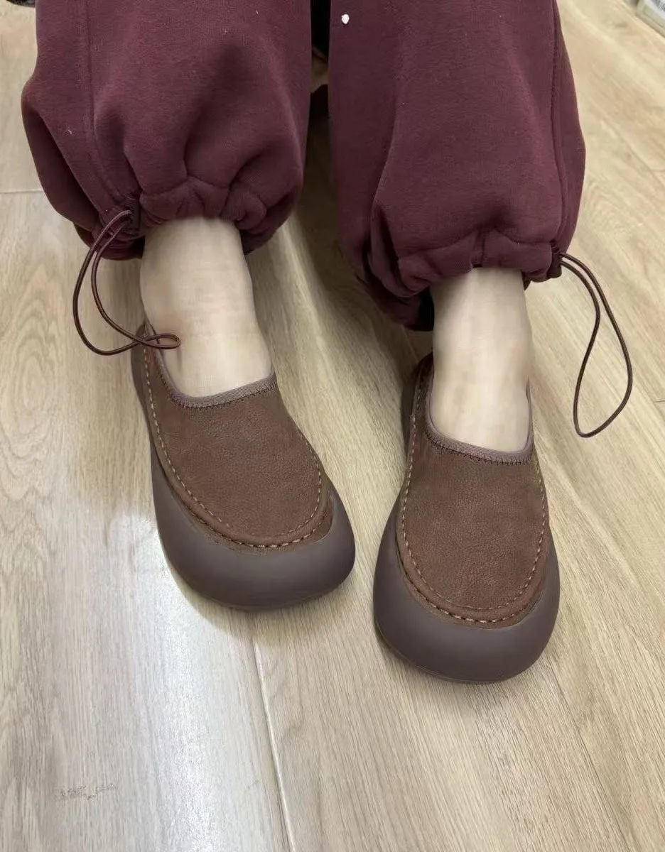 Spring Soft Sole Comfortable Wide Toe Box Flat Shoes