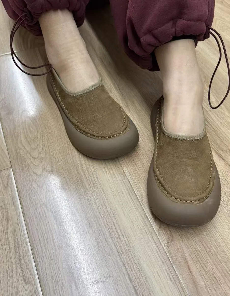 Spring Soft Sole Comfortable Wide Toe Box Flat Shoes