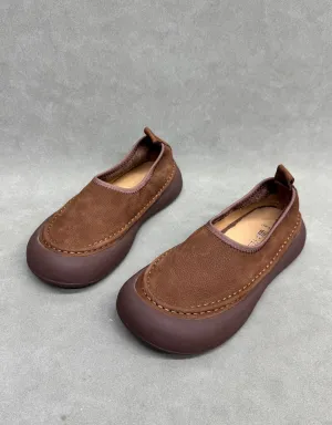 Spring Soft Sole Comfortable Wide Toe Box Flat Shoes