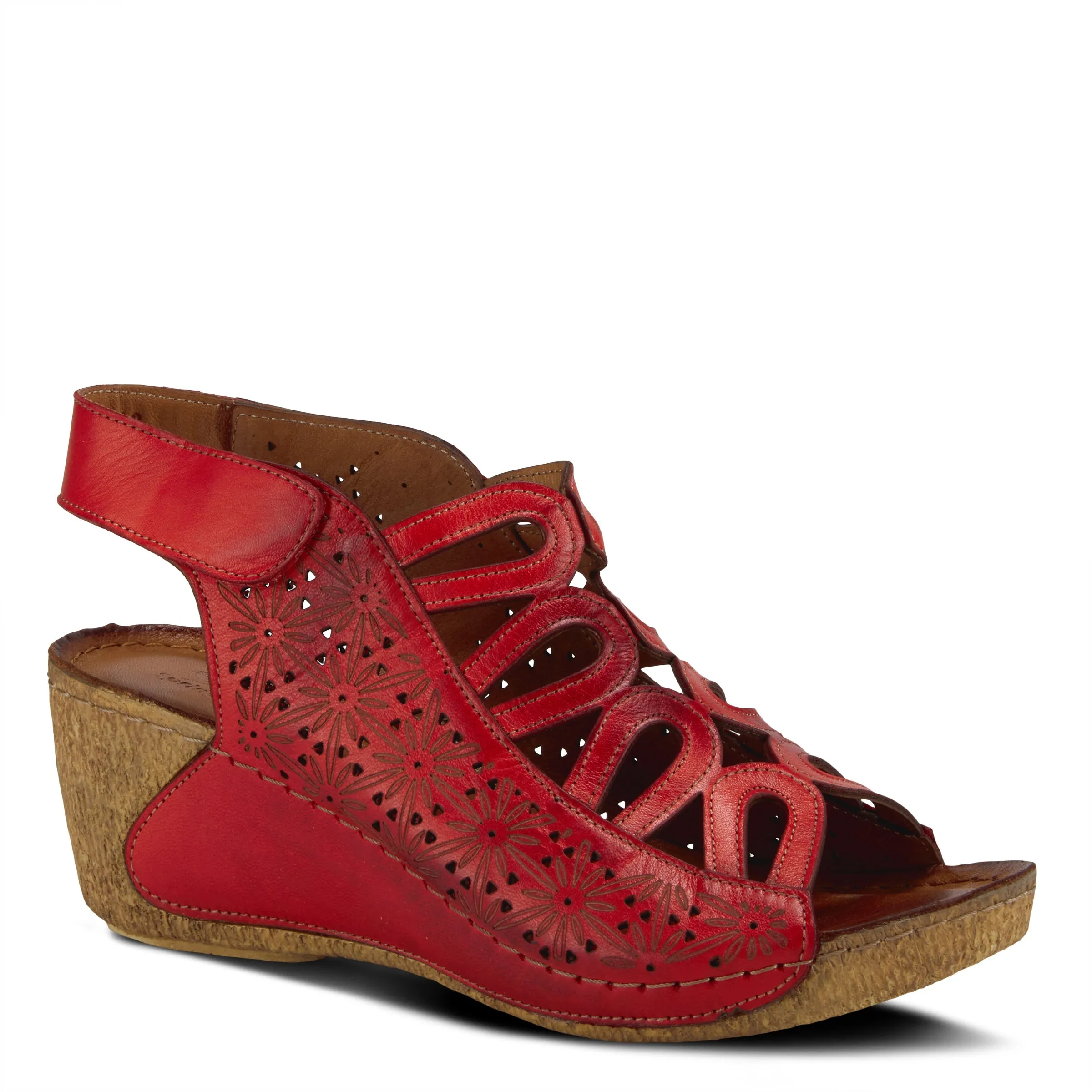 Spring Step Shoes Inocencia Sandal Women’s Leather Wedge 2.5"
