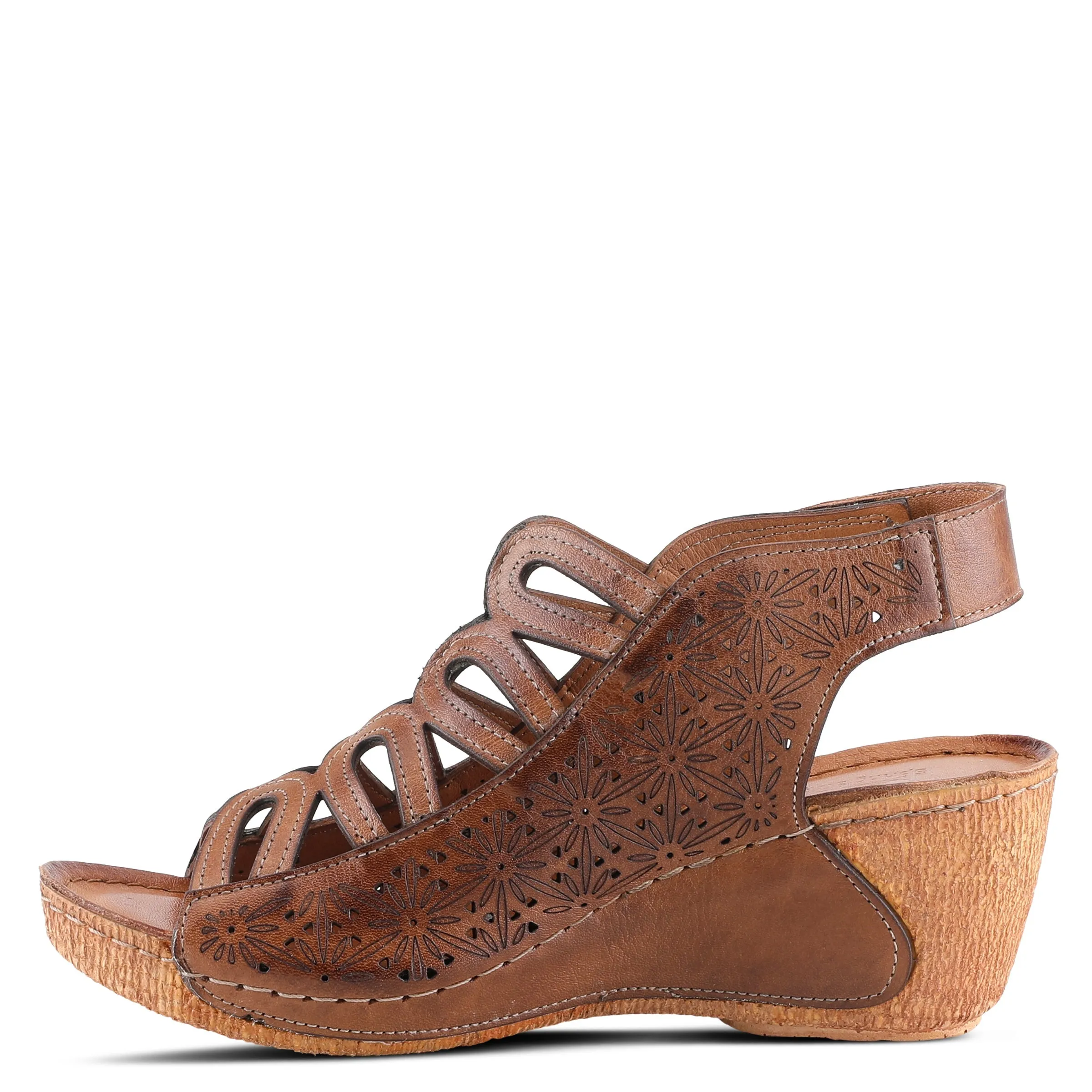 Spring Step Shoes Inocencia Sandal Women’s Leather Wedge 2.5"