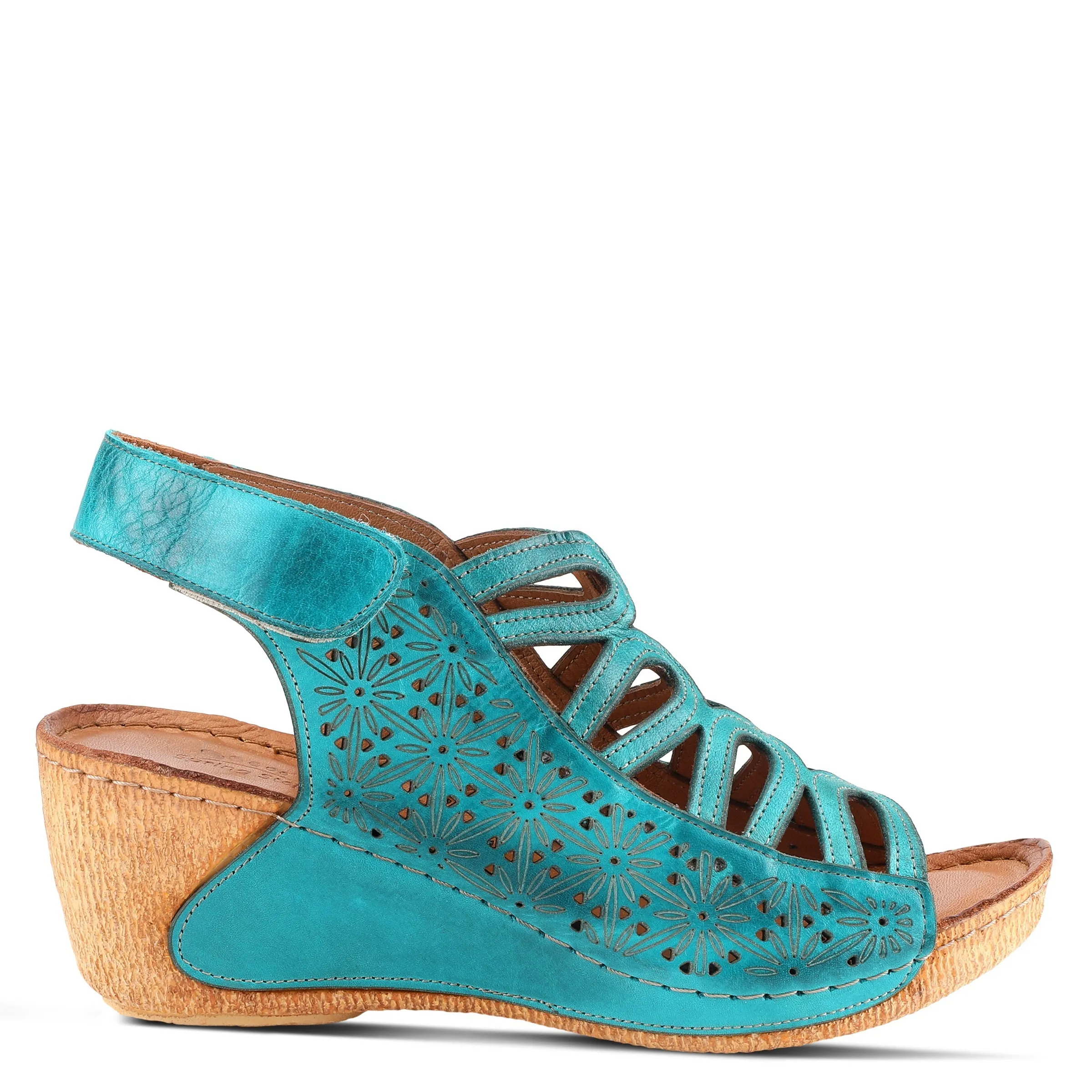 Spring Step Shoes Inocencia Sandal Women’s Leather Wedge 2.5"
