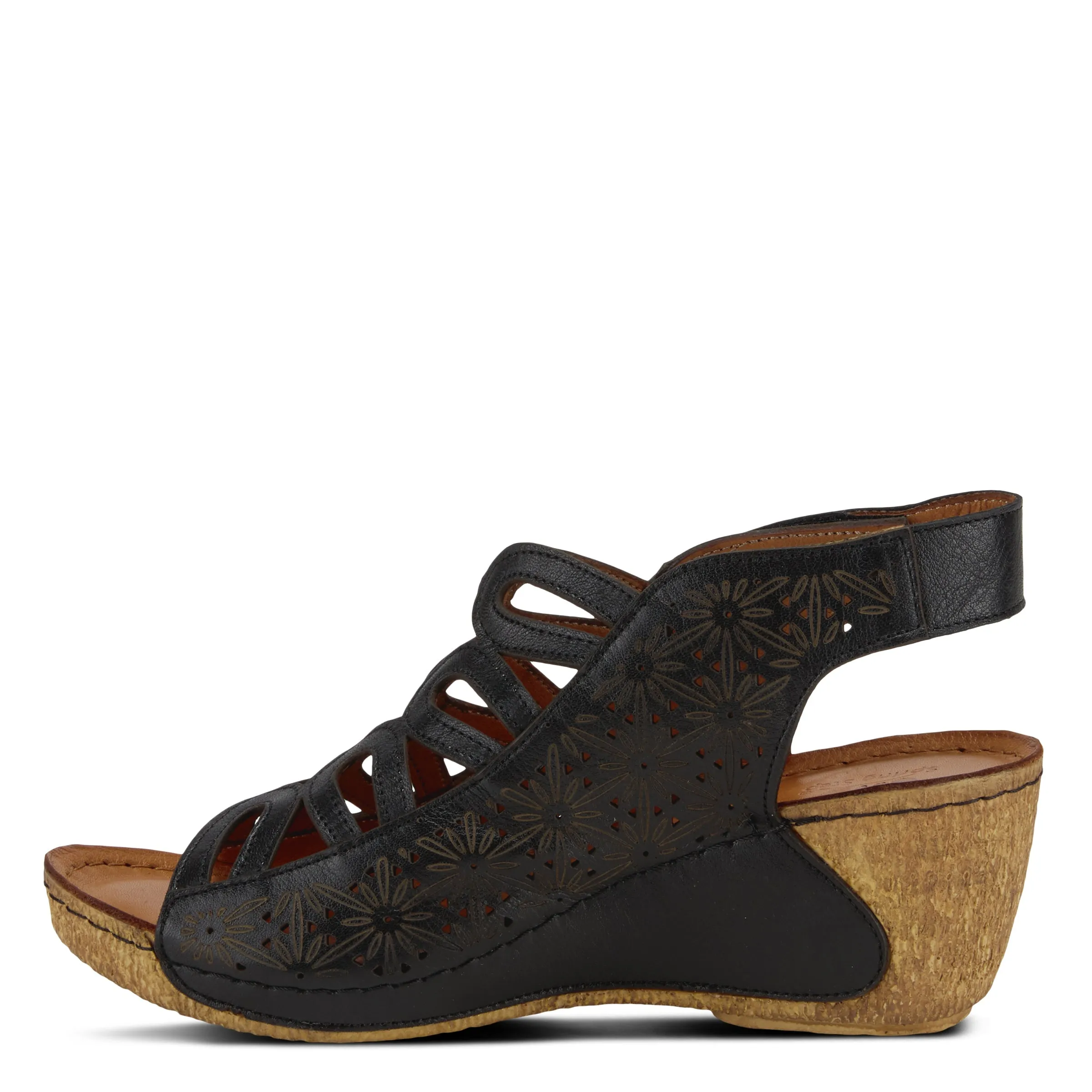Spring Step Shoes Inocencia Sandal Women’s Leather Wedge 2.5"