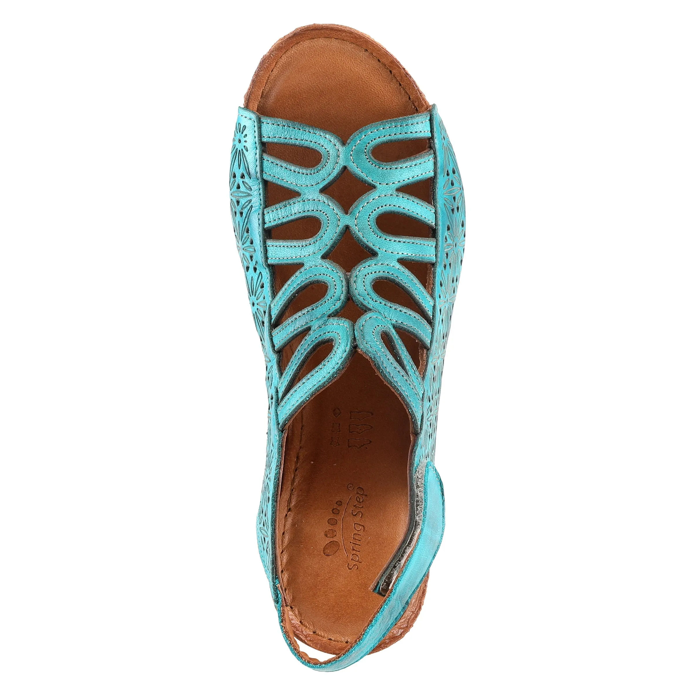 Spring Step Shoes Inocencia Sandal Women’s Leather Wedge 2.5"