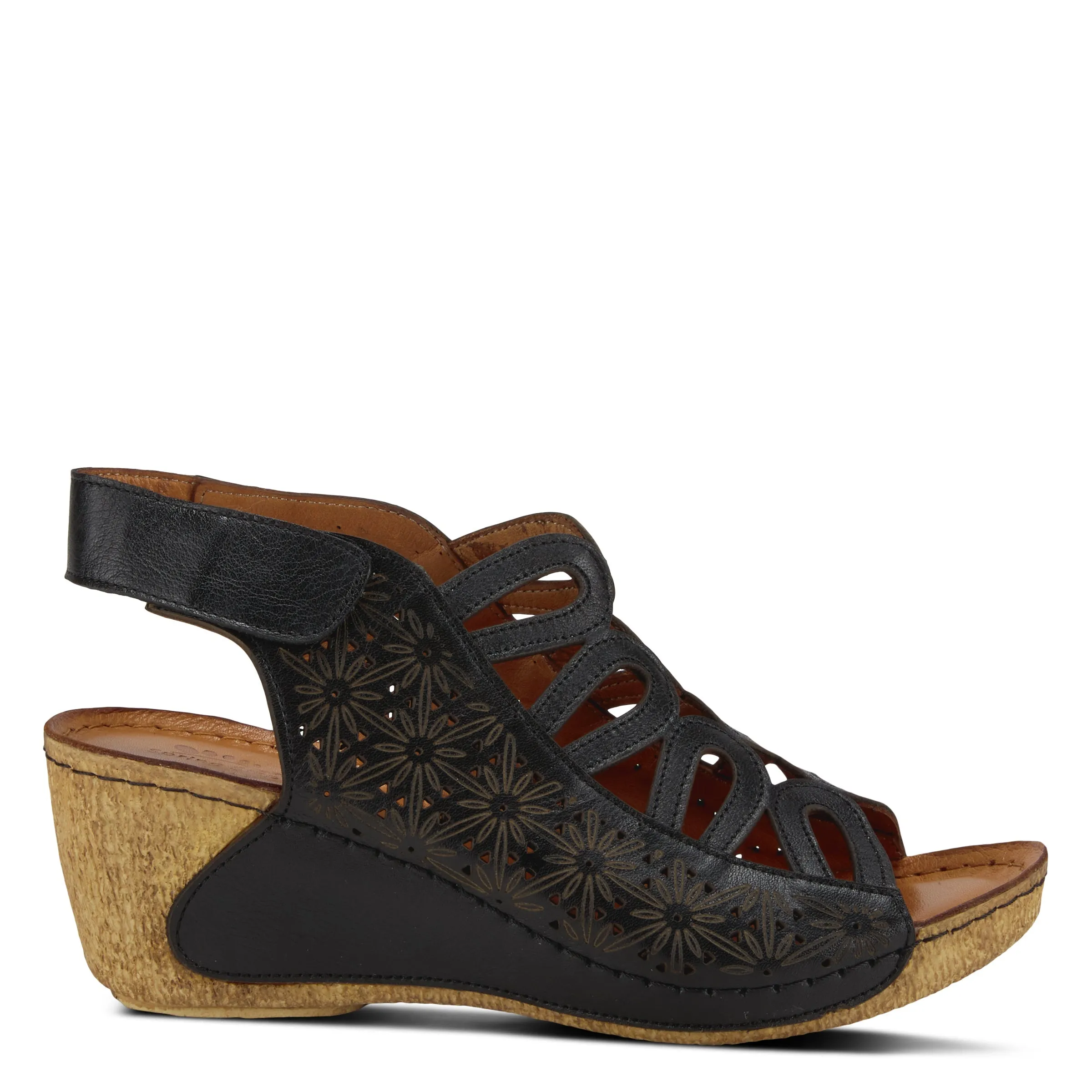 Spring Step Shoes Inocencia Sandal Women’s Leather Wedge 2.5"