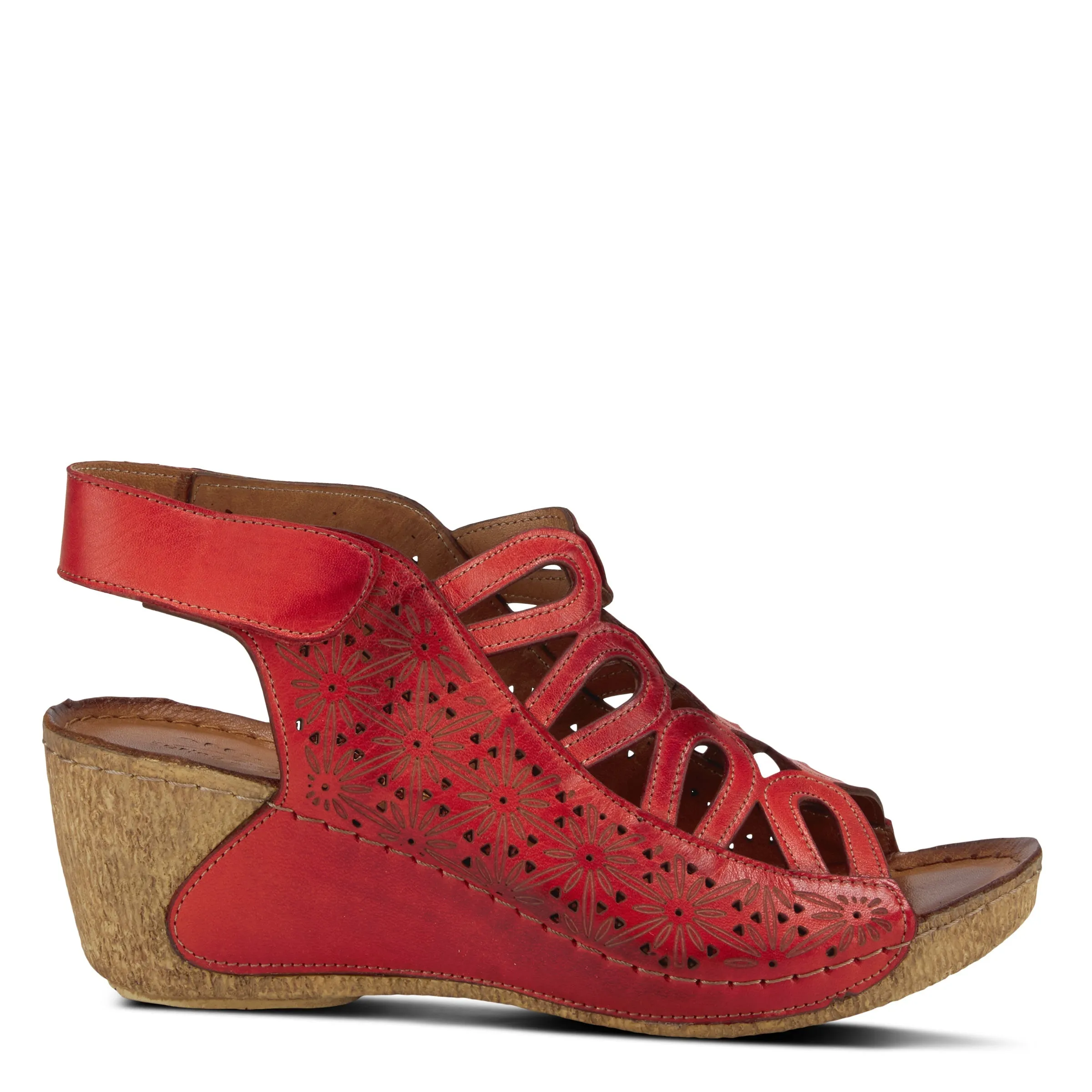 Spring Step Shoes Inocencia Sandal Women’s Leather Wedge 2.5"