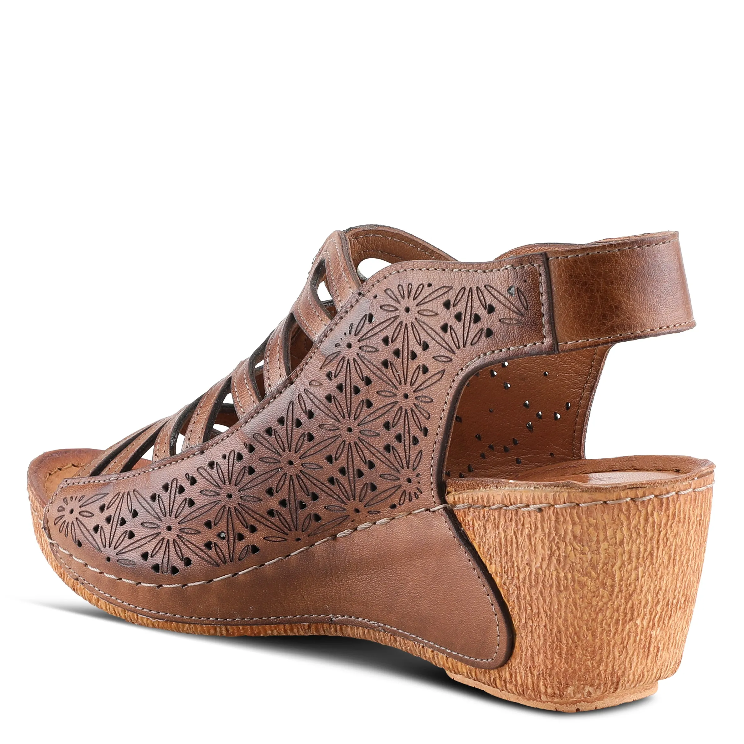 Spring Step Shoes Inocencia Sandal Women’s Leather Wedge 2.5"