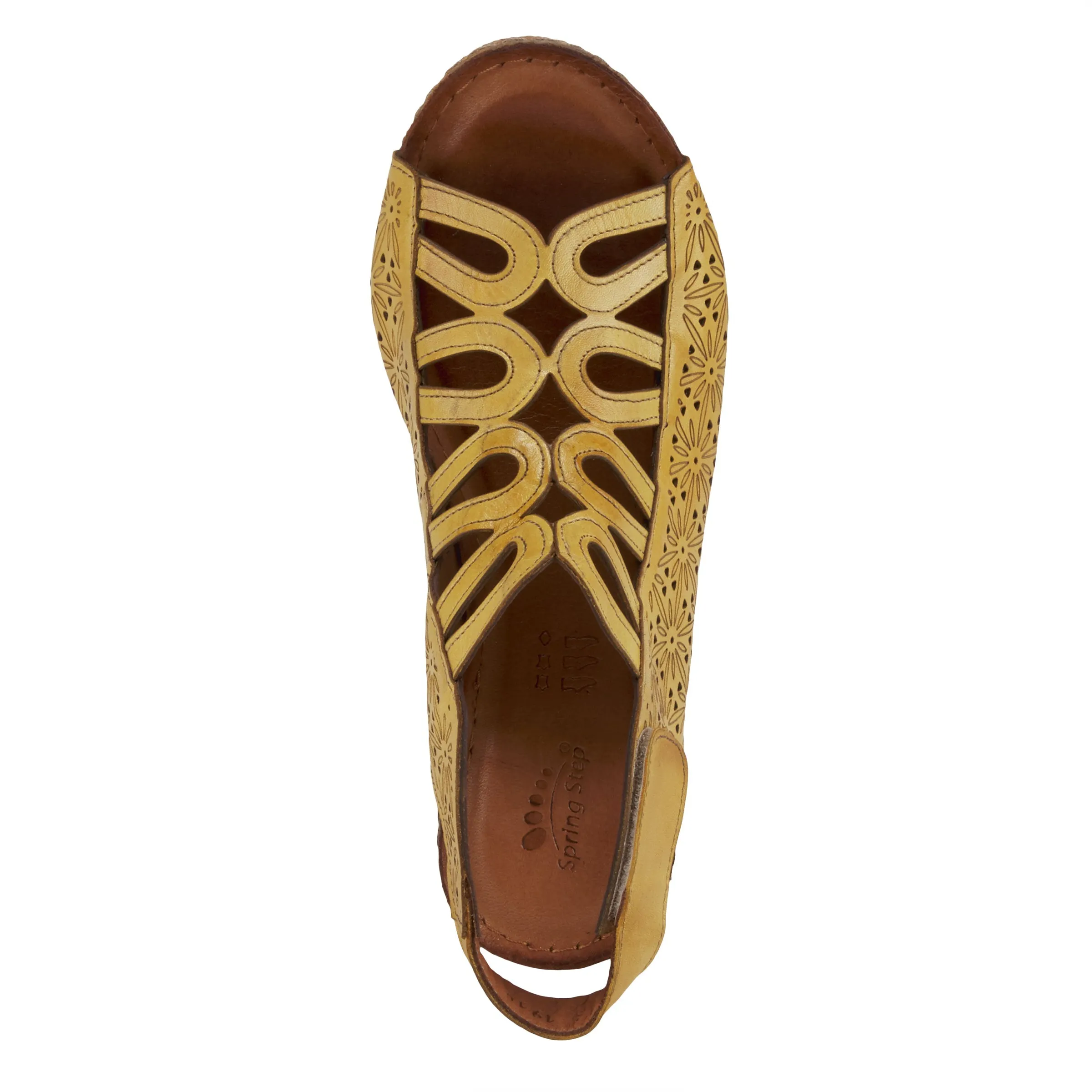 Spring Step Shoes Inocencia Sandal Women’s Leather Wedge 2.5"
