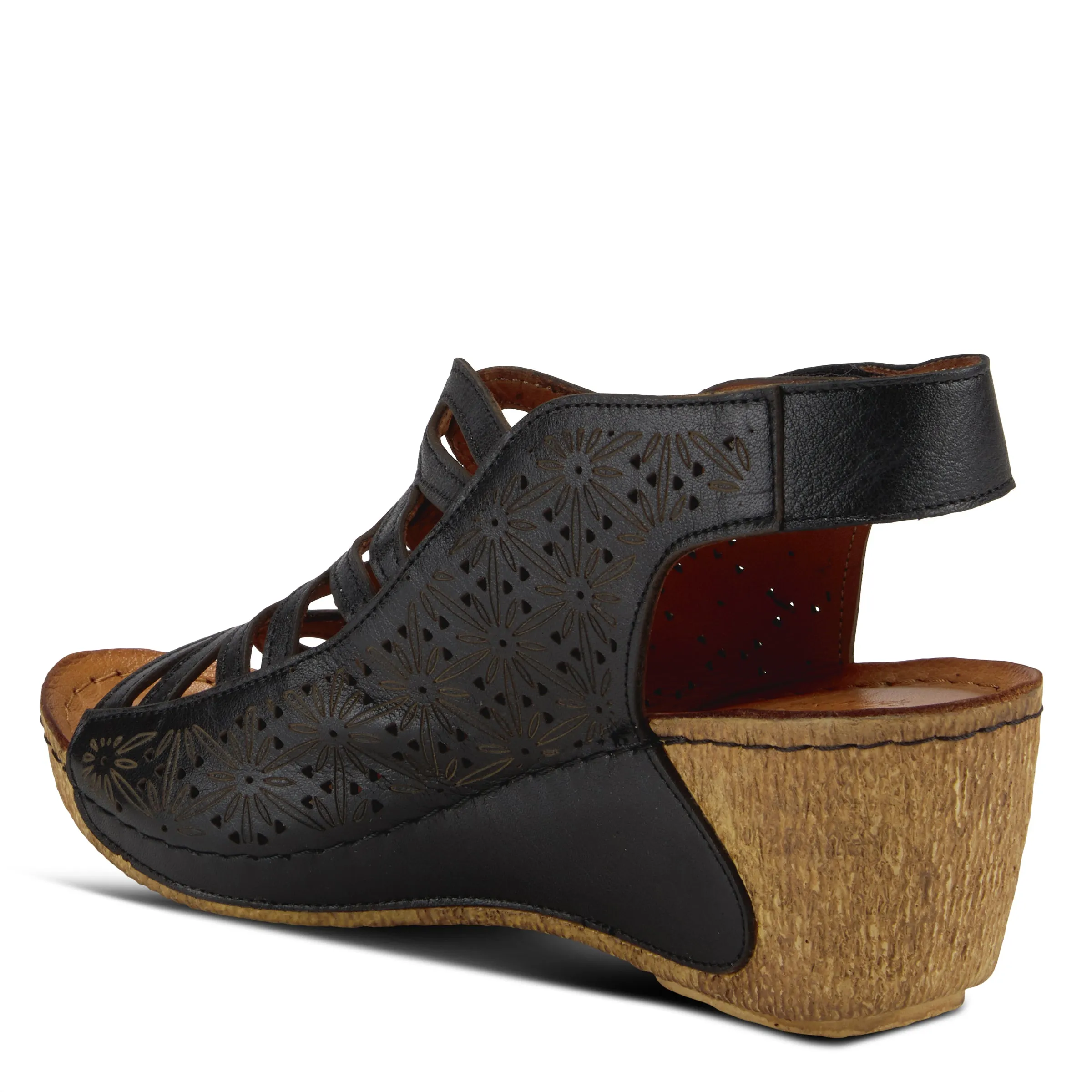 Spring Step Shoes Inocencia Sandal Women’s Leather Wedge 2.5"