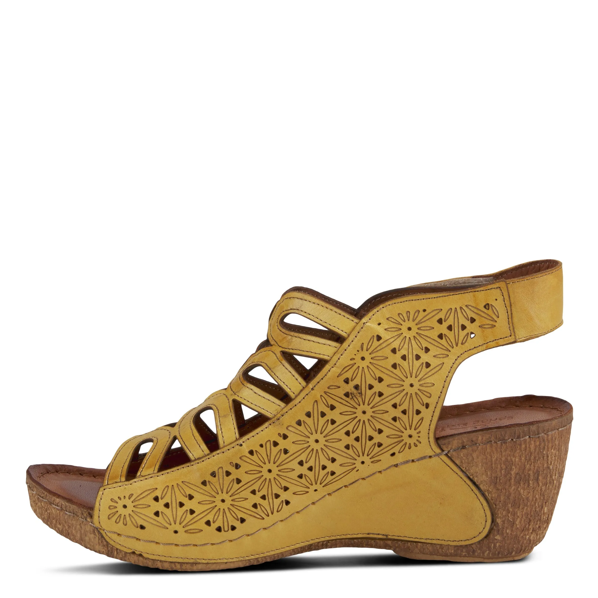 Spring Step Shoes Inocencia Sandal Women’s Leather Wedge 2.5"
