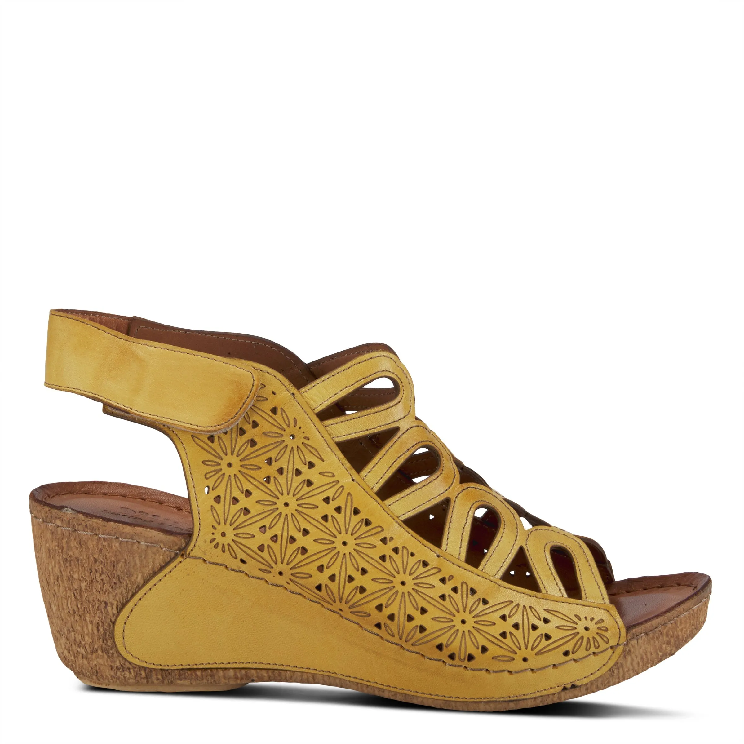 Spring Step Shoes Inocencia Sandal Women’s Leather Wedge 2.5"