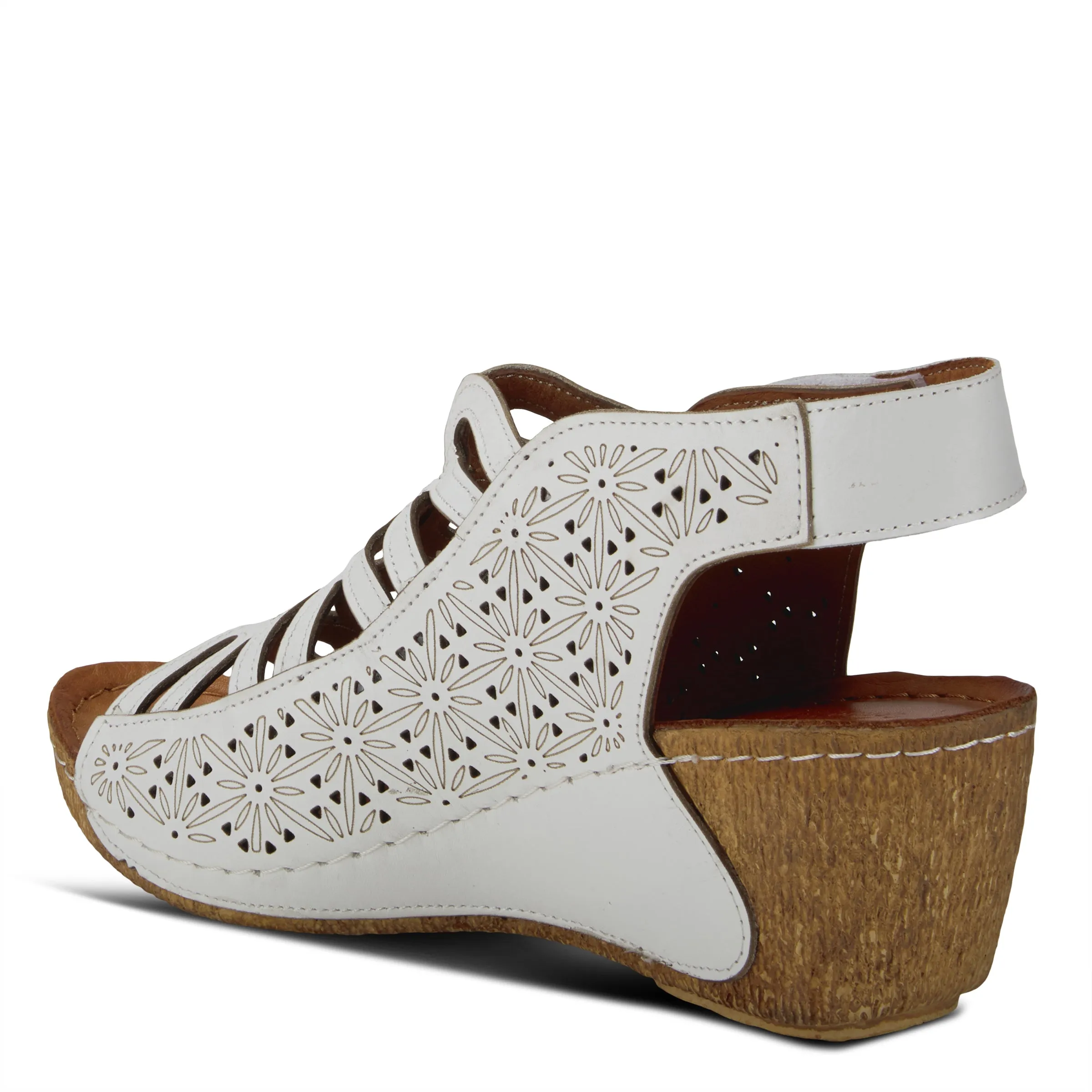 Spring Step Shoes Inocencia Sandal Women’s Leather Wedge 2.5"