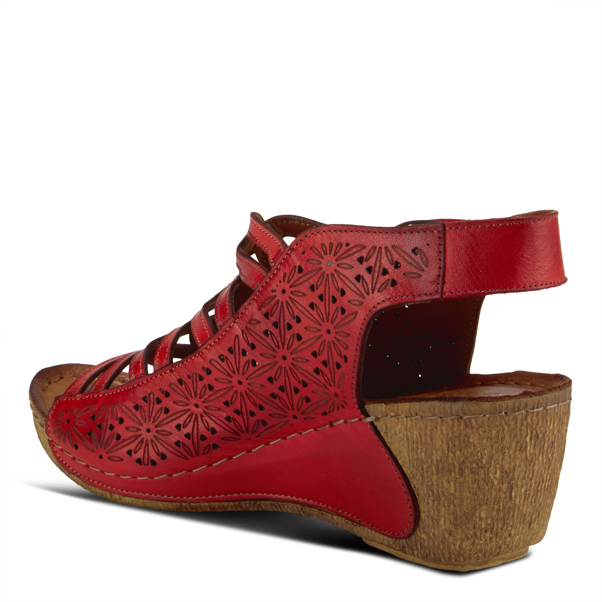 Spring Step Shoes Inocencia Sandal Women’s Leather Wedge 2.5"