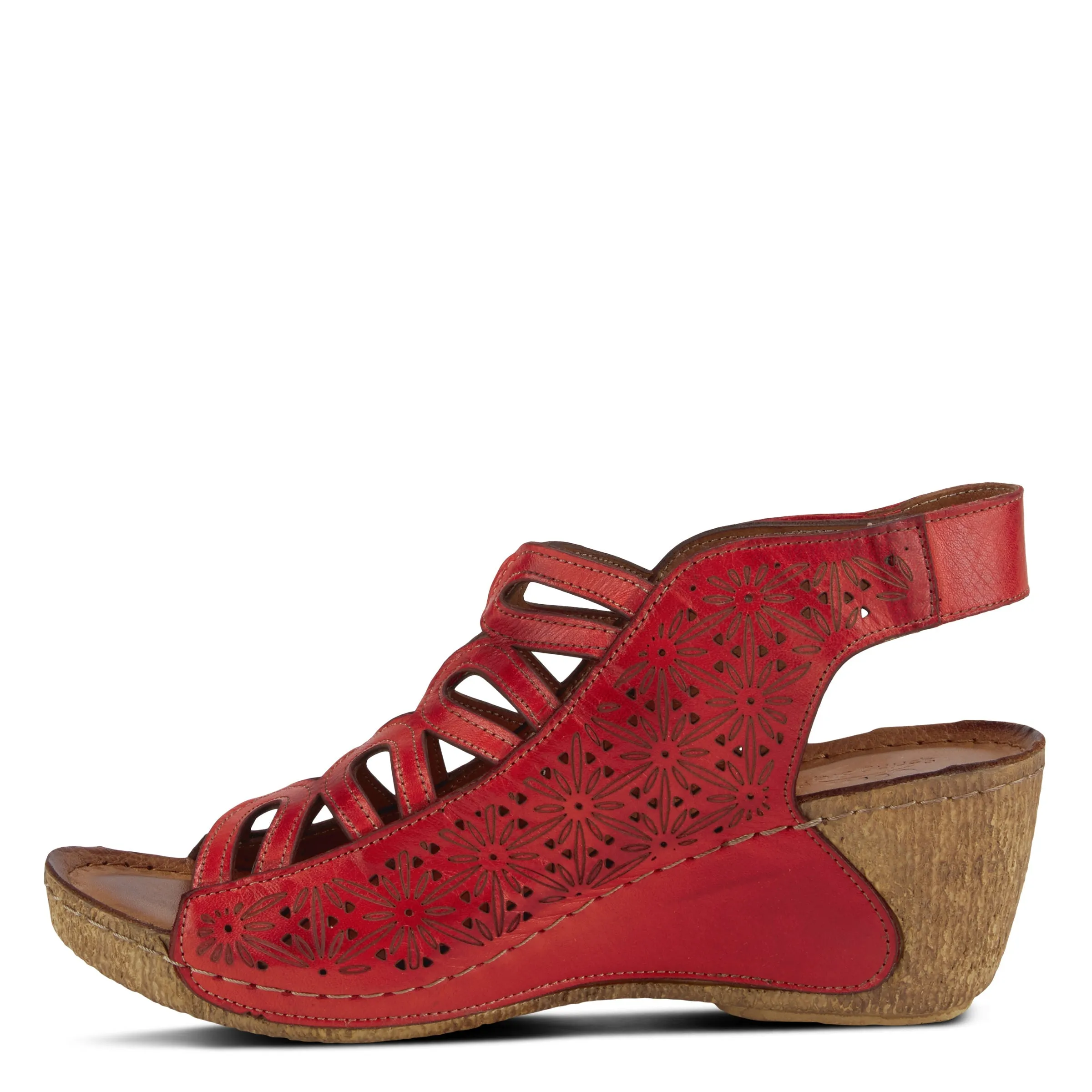 Spring Step Shoes Inocencia Sandal Women’s Leather Wedge 2.5"