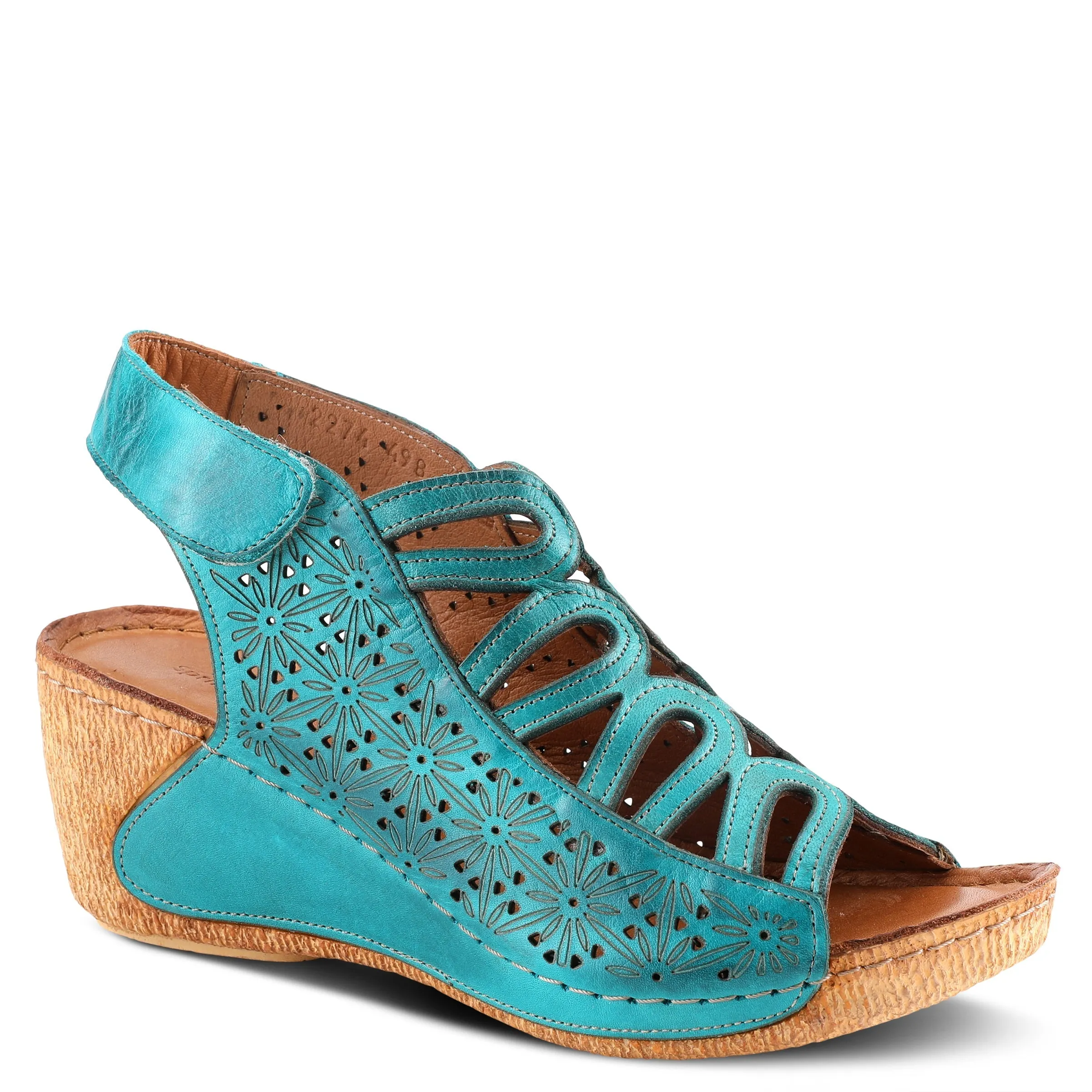 Spring Step Shoes Inocencia Sandal Women’s Leather Wedge 2.5"