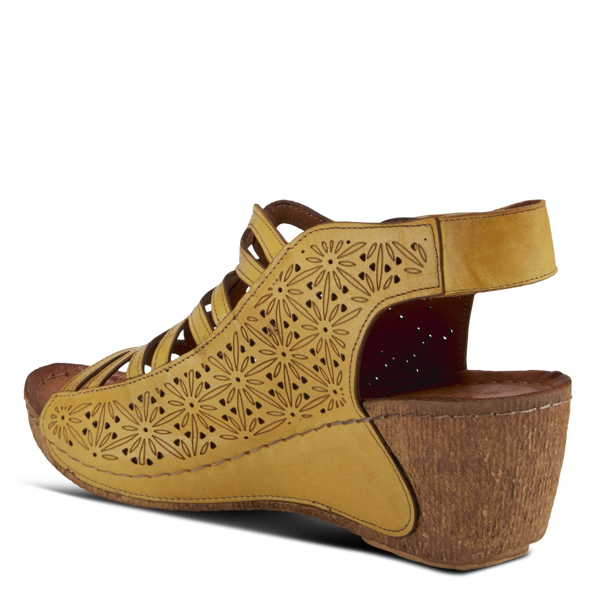 Spring Step Shoes Inocencia Sandal Women’s Leather Wedge 2.5"