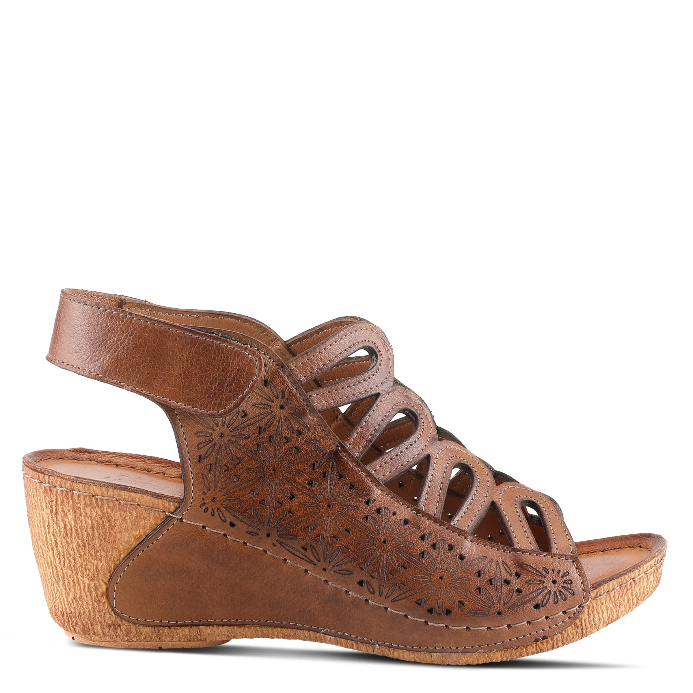 Spring Step Shoes Inocencia Sandal Women’s Leather Wedge 2.5"