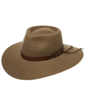 Statesman Big Australian Wool Felt Hat Riverstone