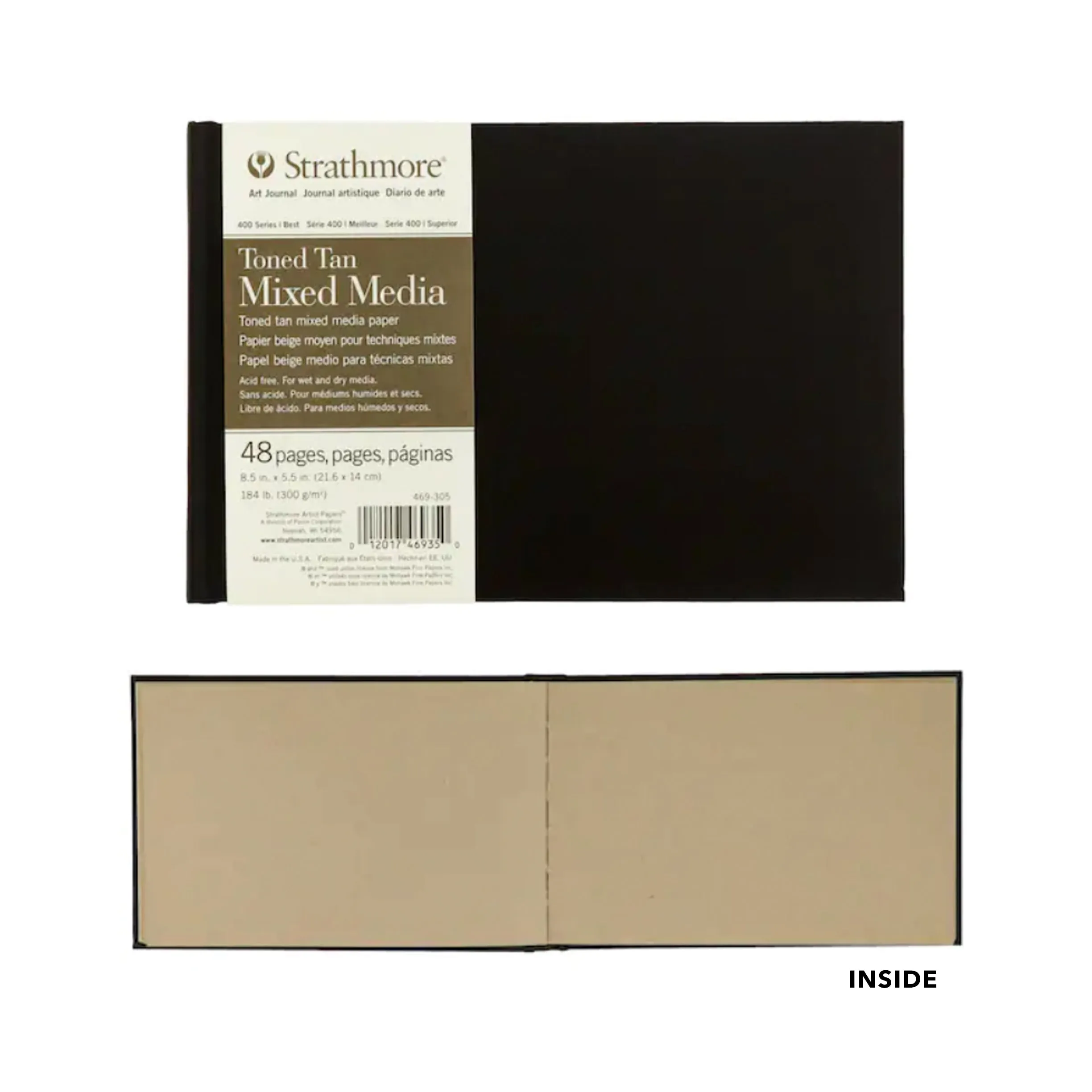Strathmore 400 Series Softcover Toned Mixed Media Art Journal