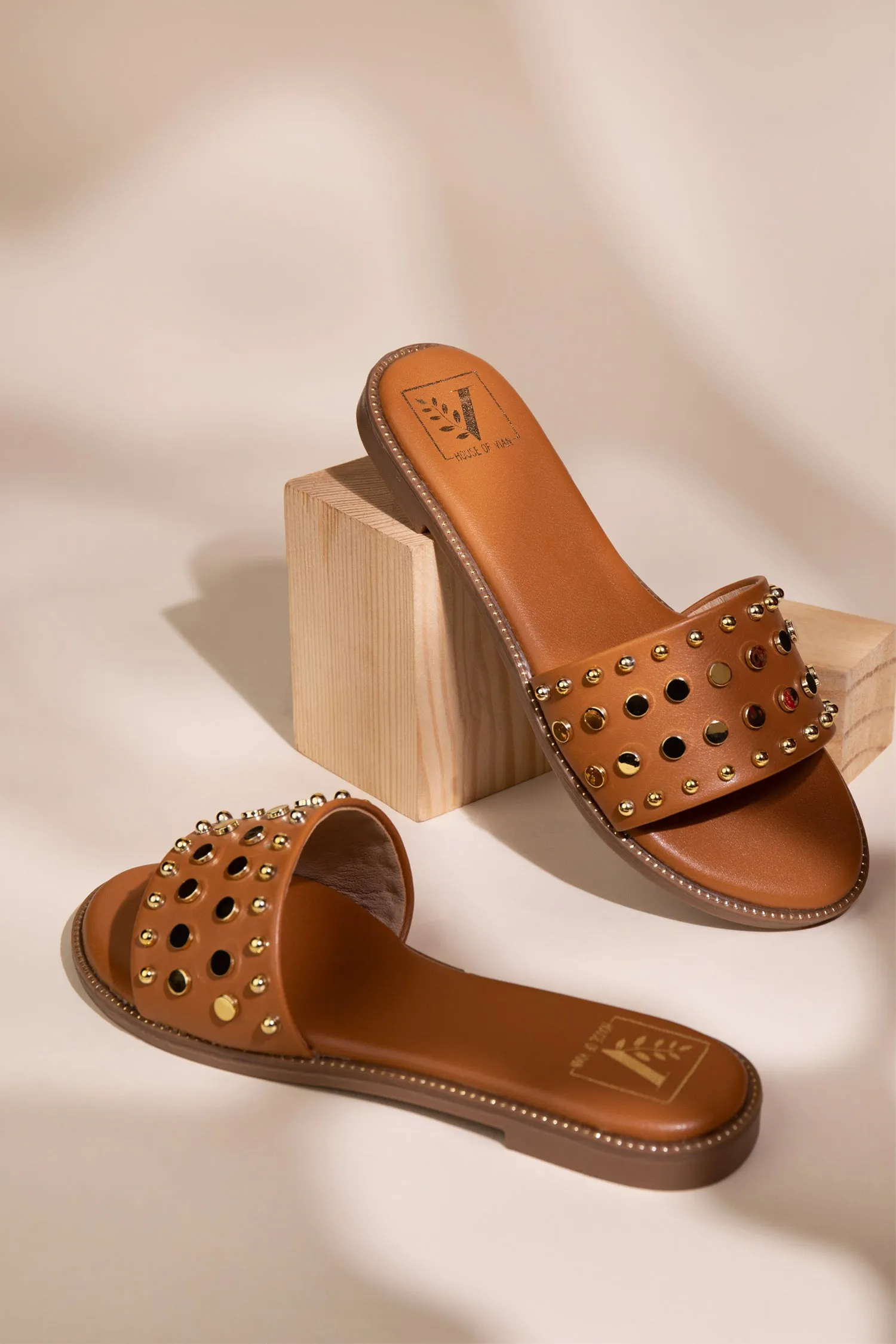 Sunkissed Tan Flats