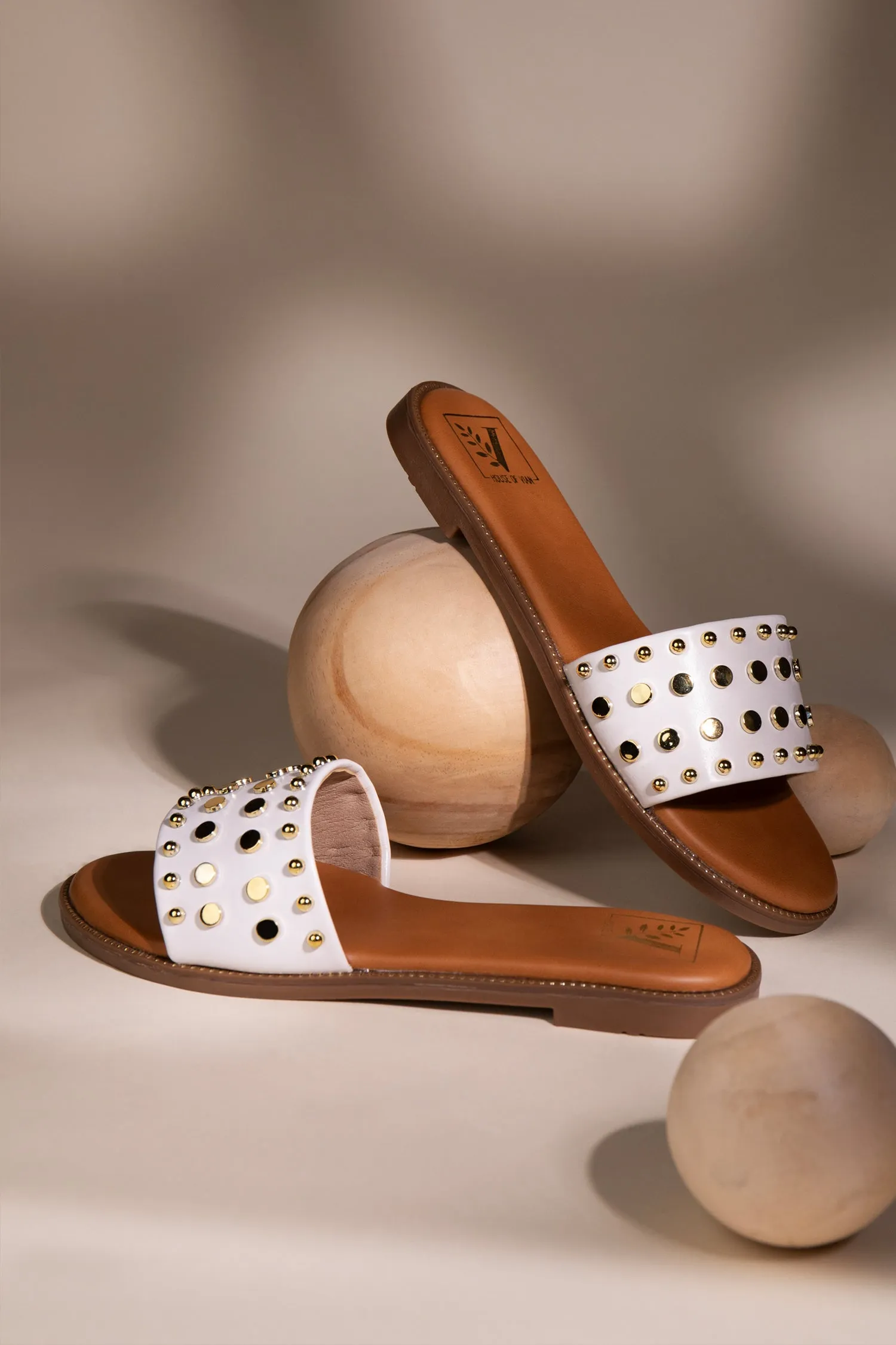 Sunkissed White Flats