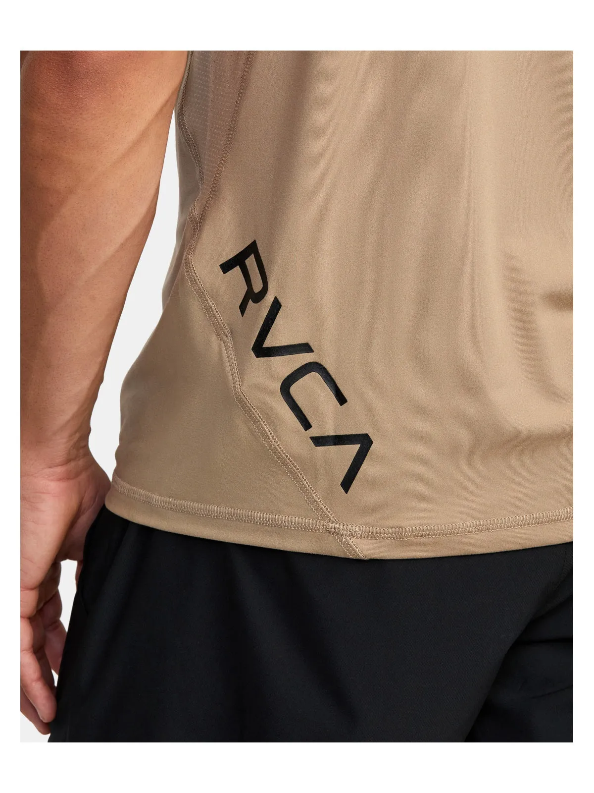 T-Shirt RVCA Sport Vent Ss piaskowy