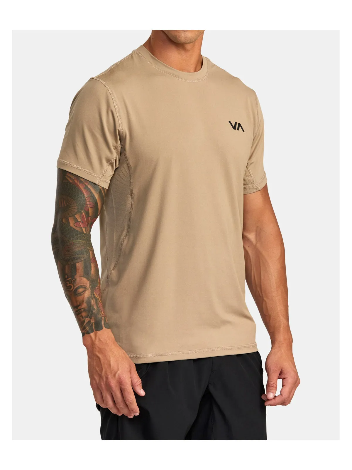 T-Shirt RVCA Sport Vent Ss piaskowy