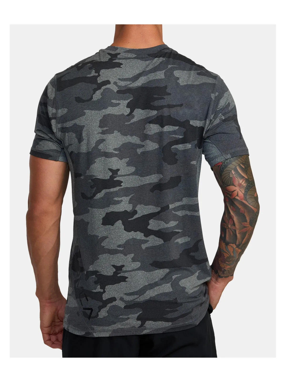 T-Shirt RVCA Sport Vent Ss szary