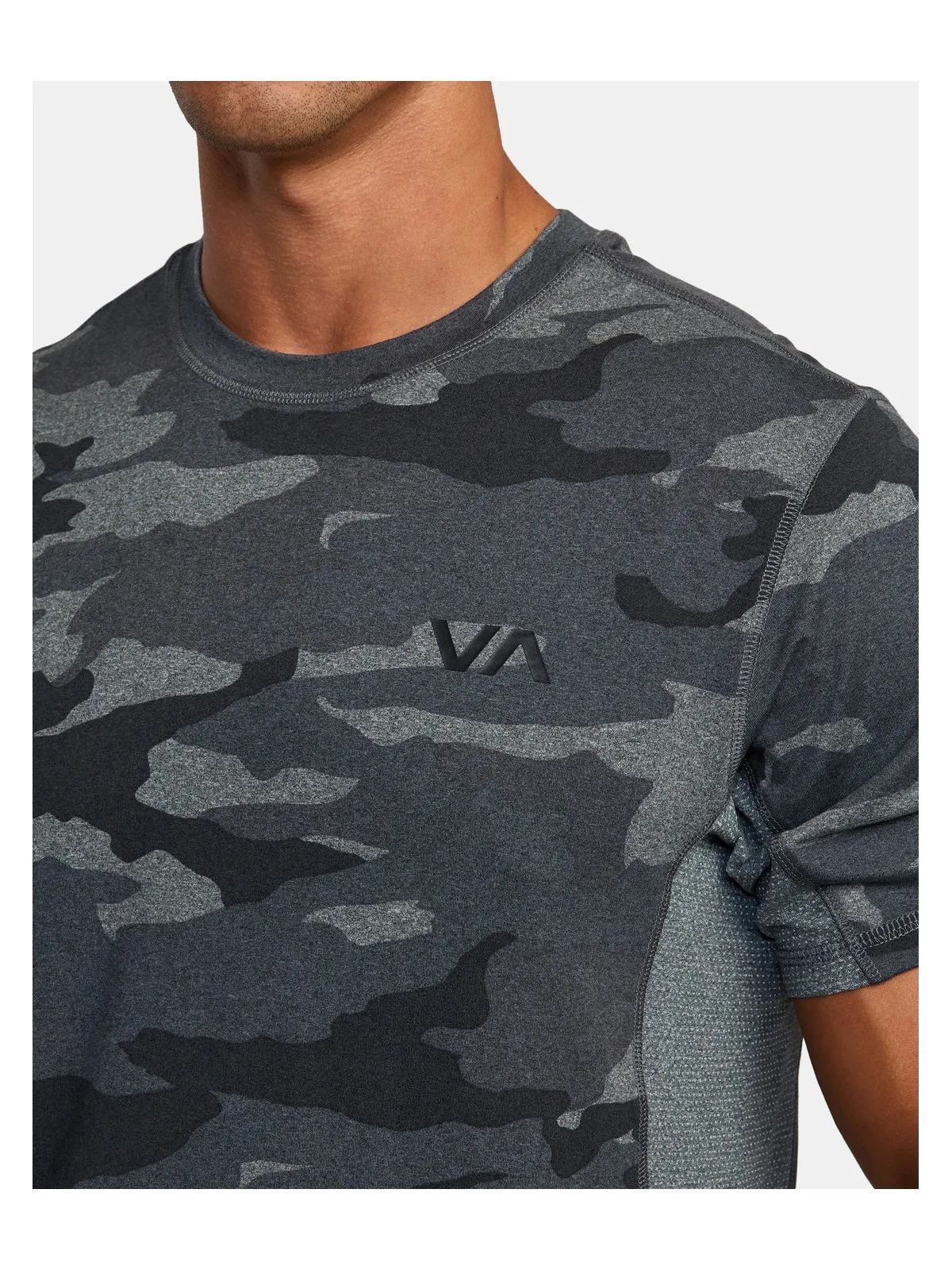 T-Shirt RVCA Sport Vent Ss szary