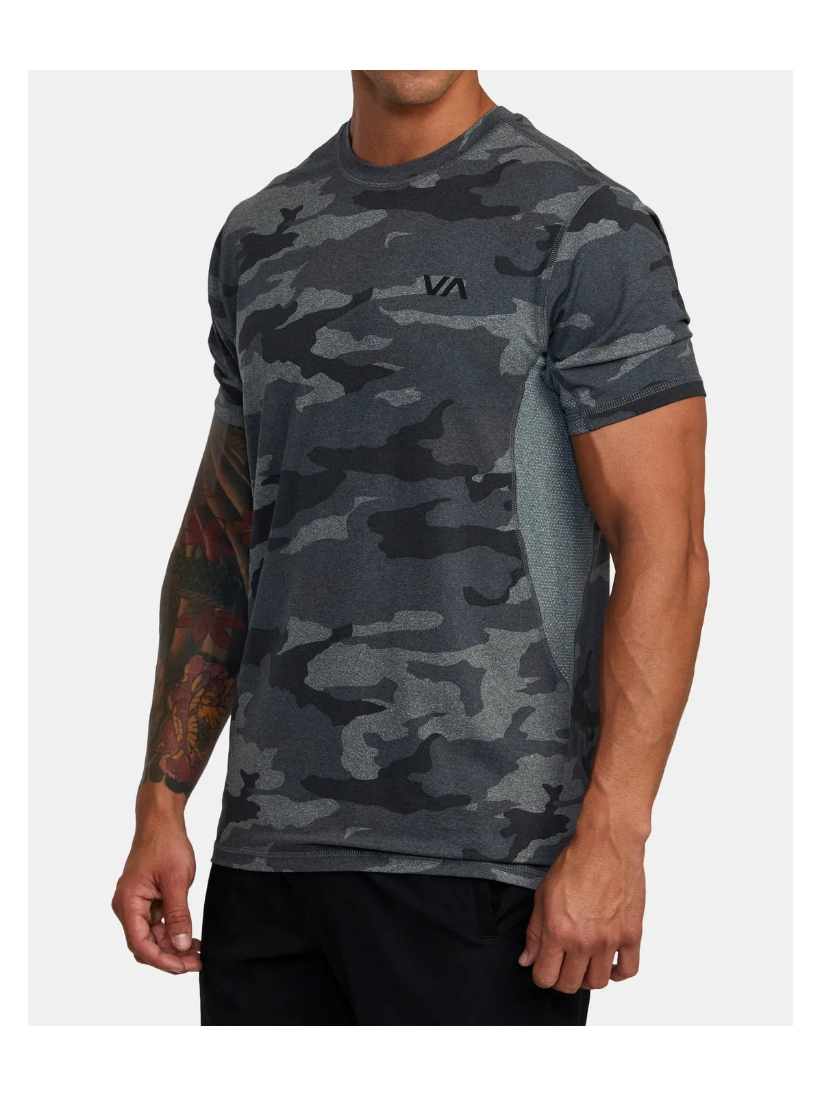 T-Shirt RVCA Sport Vent Ss szary