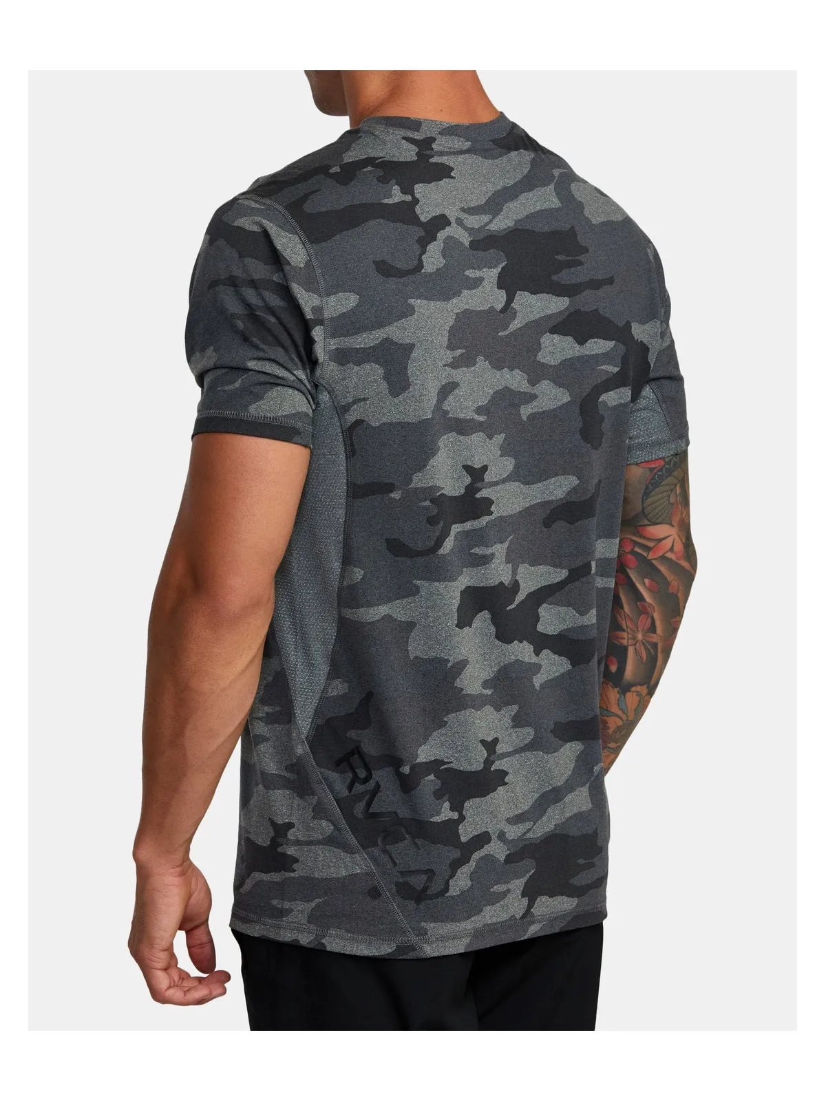 T-Shirt RVCA Sport Vent Ss szary
