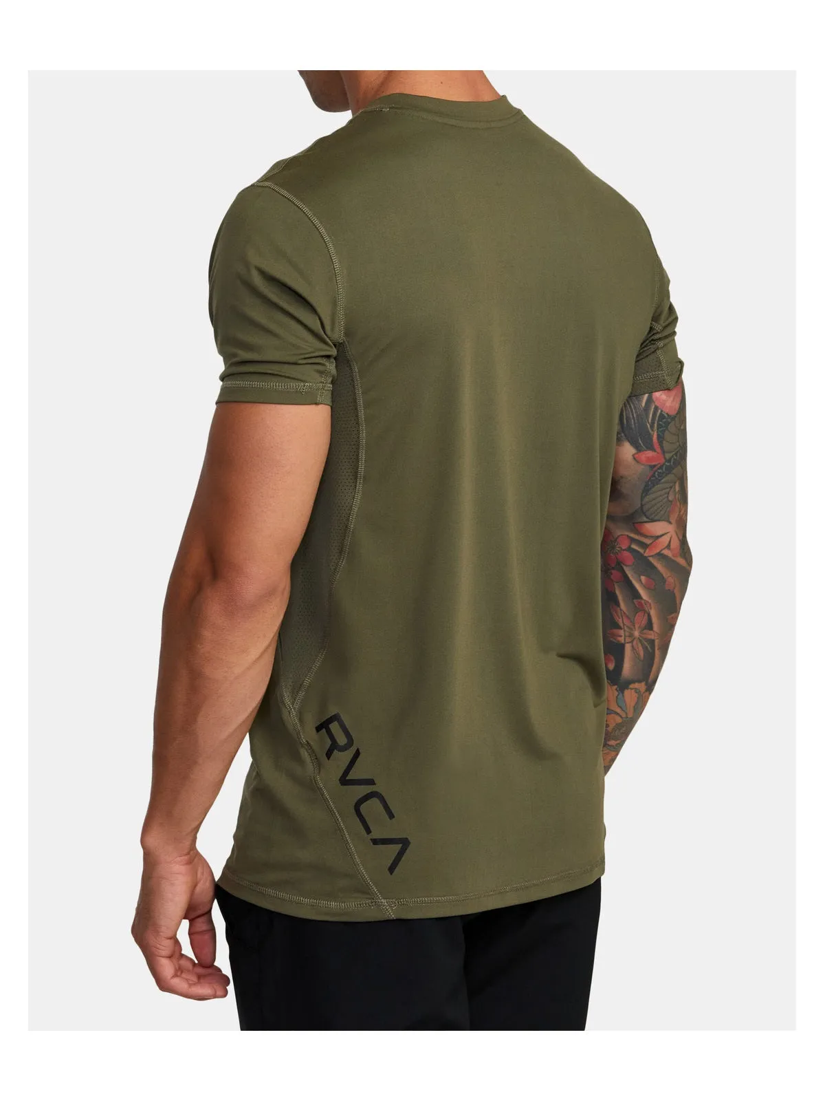 T-Shirt RVCA Sport Vent Ss zielony