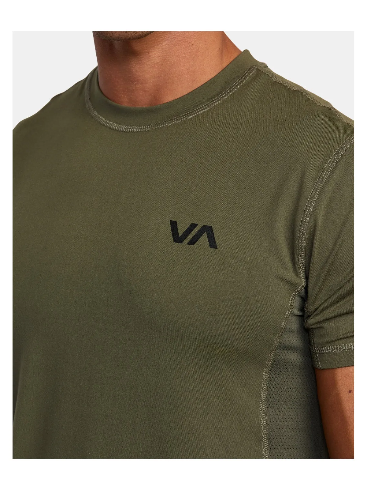 T-Shirt RVCA Sport Vent Ss zielony
