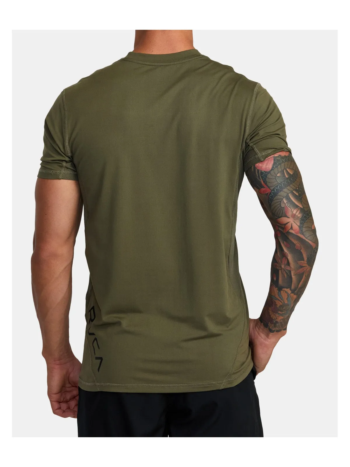 T-Shirt RVCA Sport Vent Ss zielony