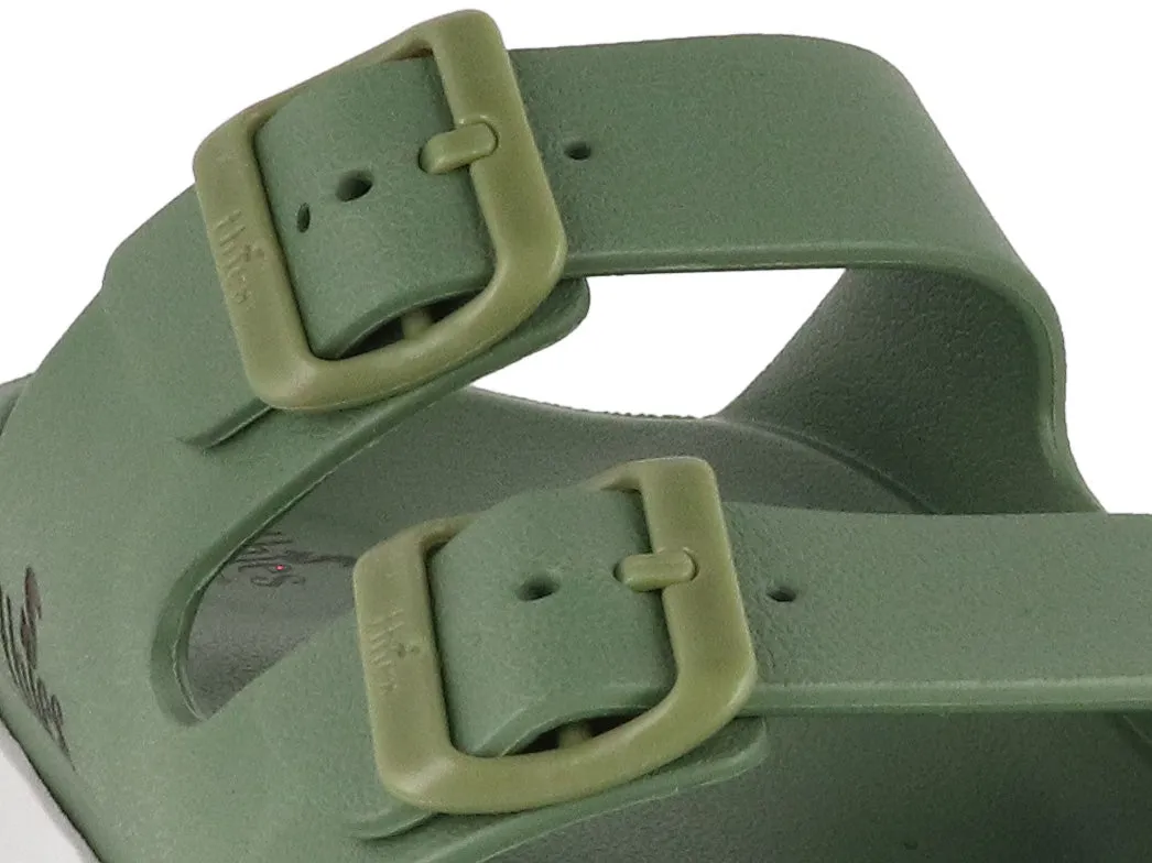Thies Women Eco 'Platform Sandals', khaki