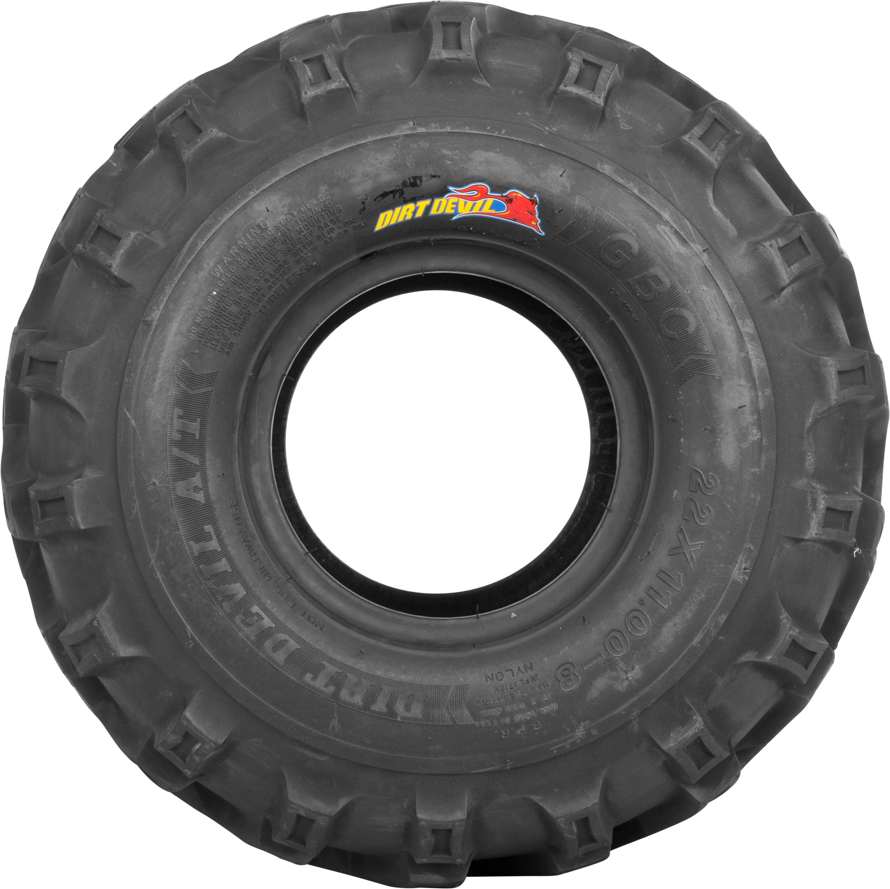 Tire Dirt Devil A/T Rear 22x11 10 Bias Lr385lbs