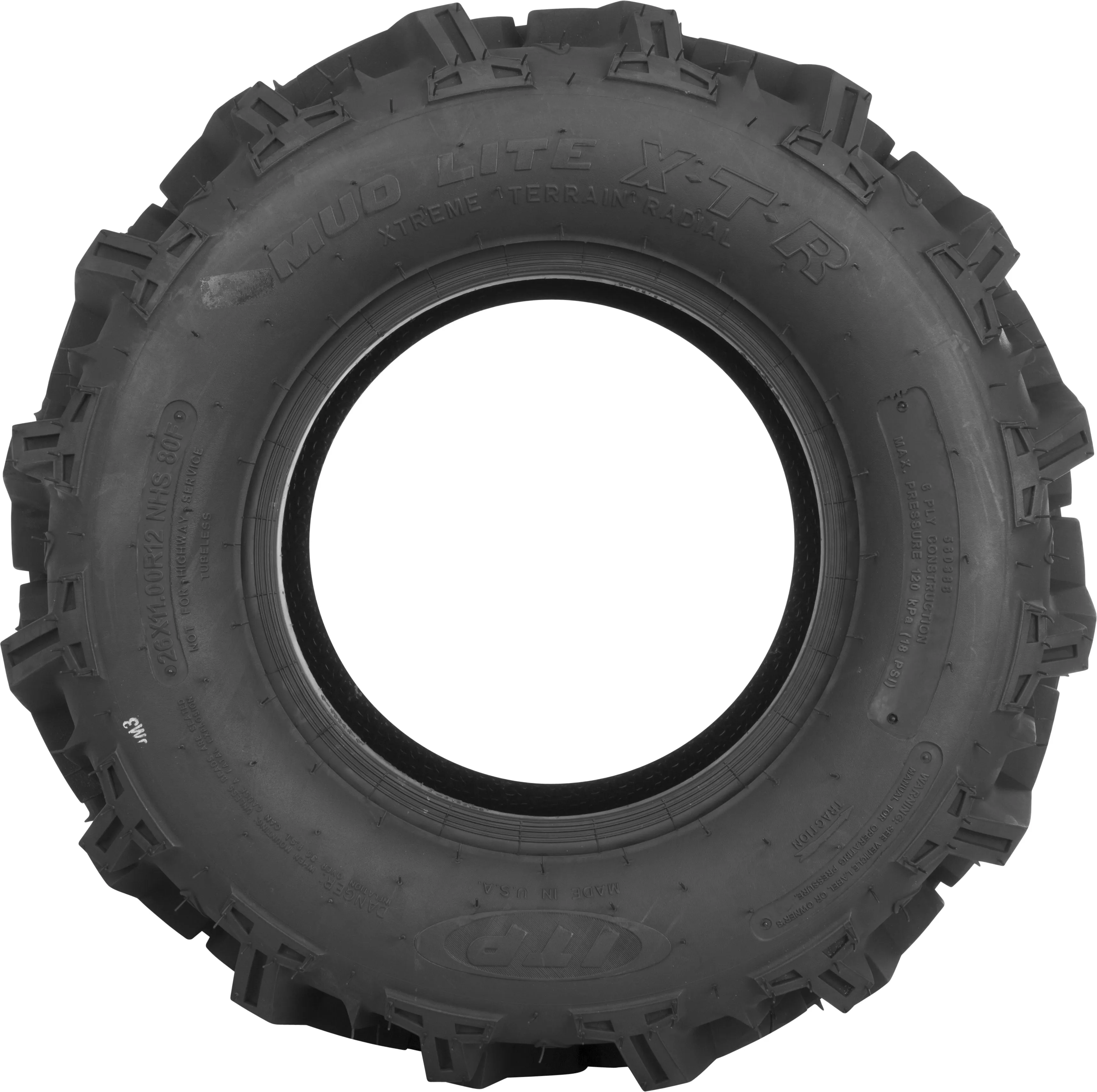 Tire Mud Lite Xtr Rear 26x11r12 Lr990lbs Radial