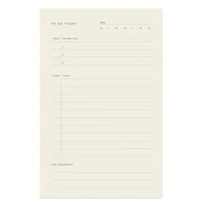 To Do Today Notepad