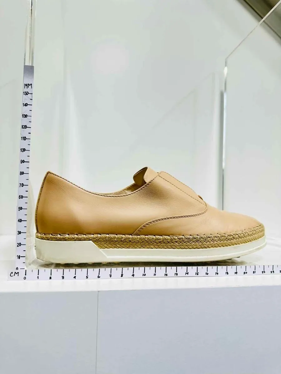 TOD'S Francesina Beige Sneakers 37