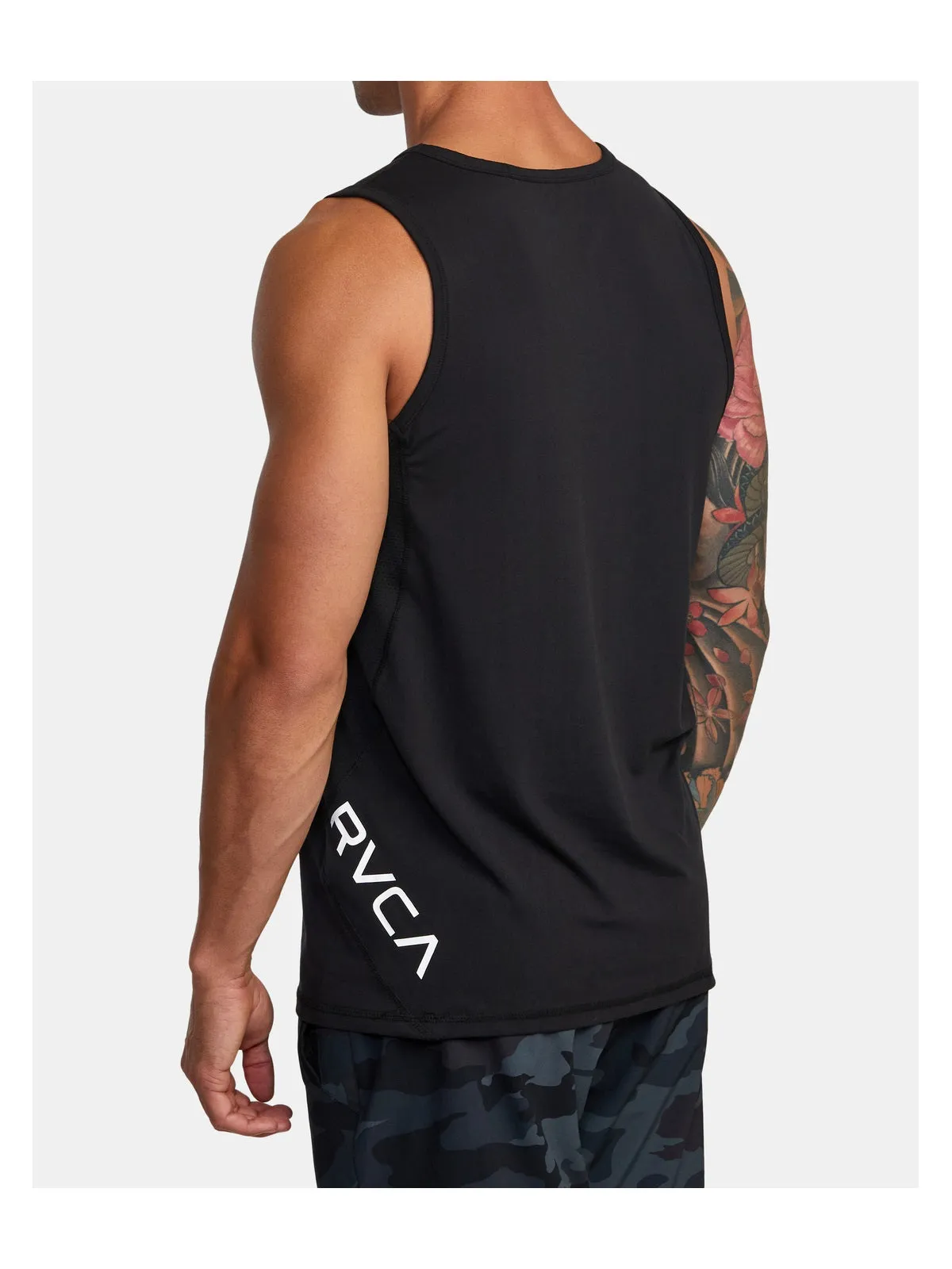 Top RVCA Sport Vent Sl czarny