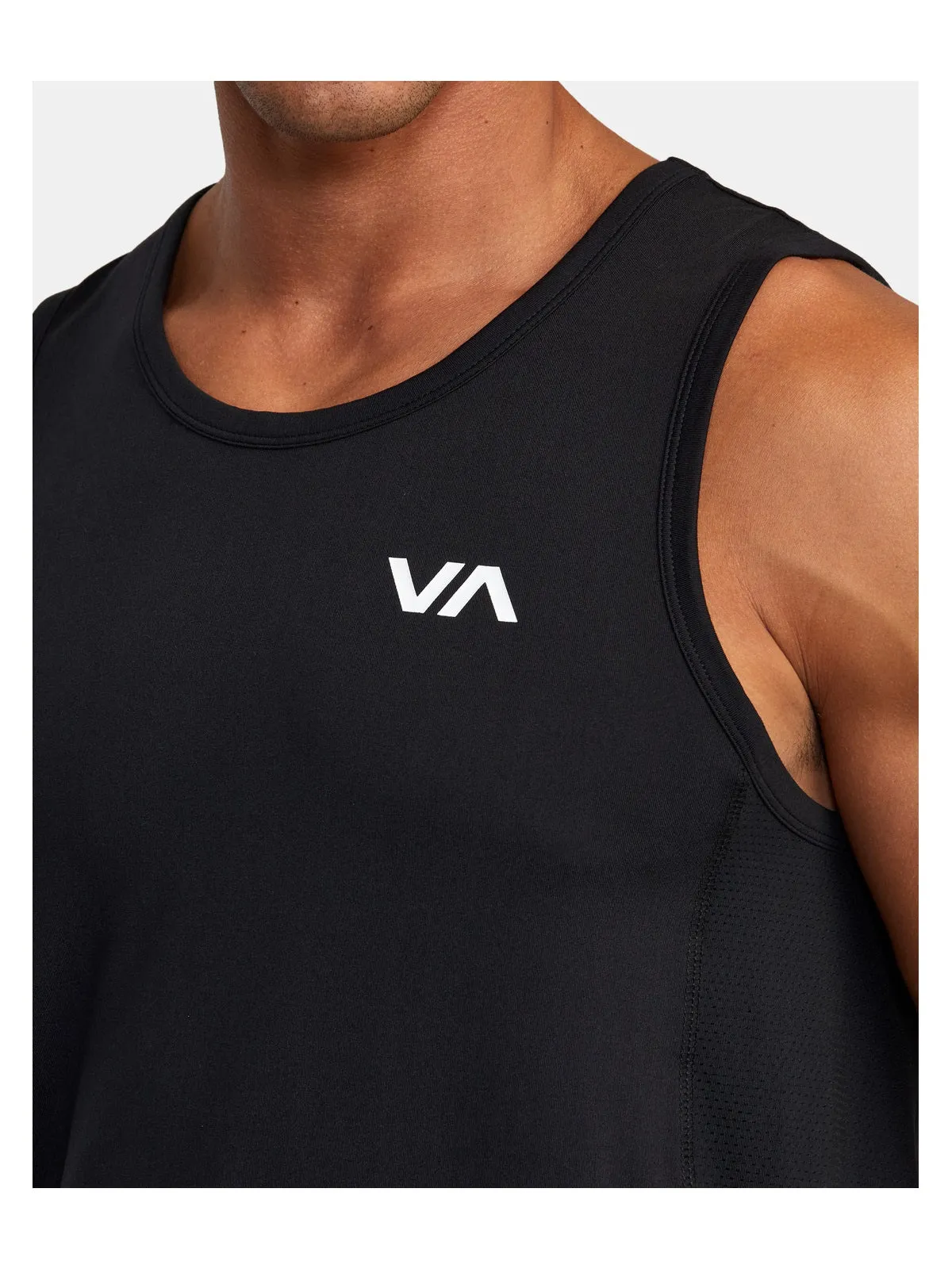 Top RVCA Sport Vent Sl czarny