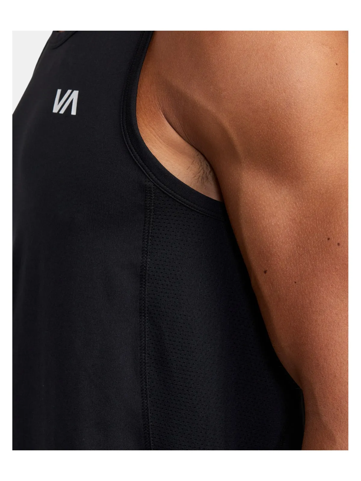 Top RVCA Sport Vent Sl czarny