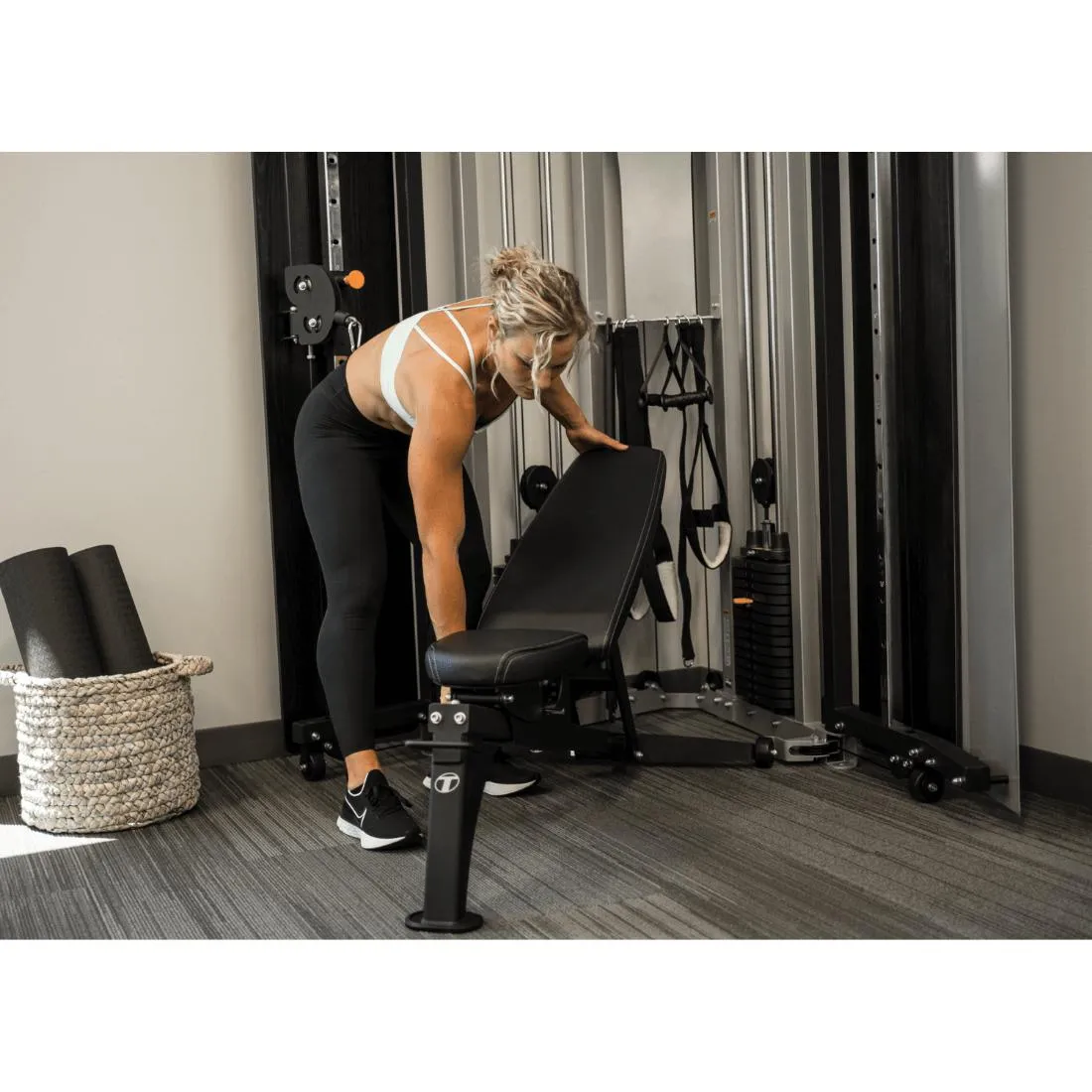 Torque Flat to Incline Bench for F9 Trainer