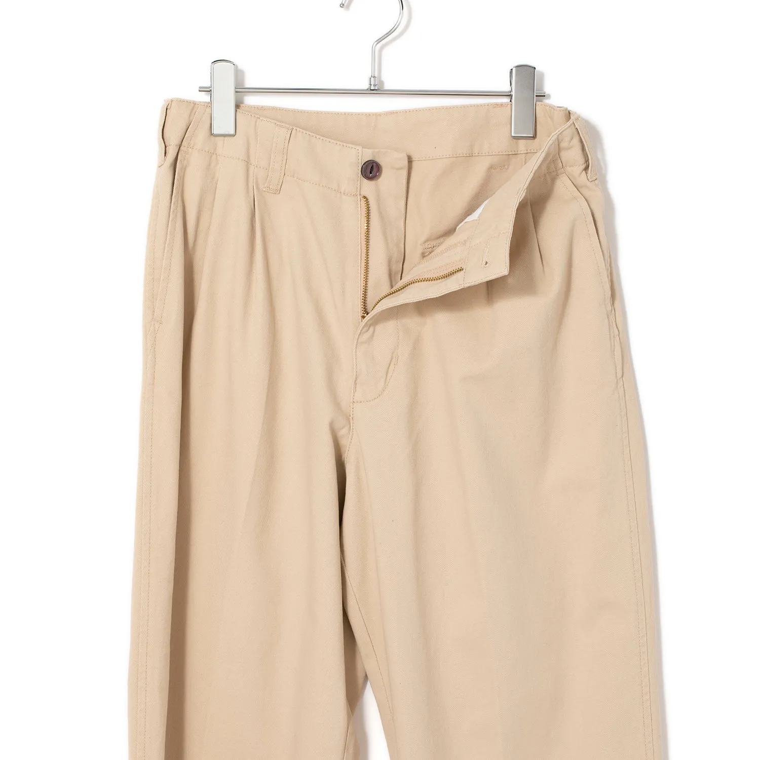 VENT BLANC  | ヴァンブラン プリュス　9oz コットンツイルトラウザーパンツ
