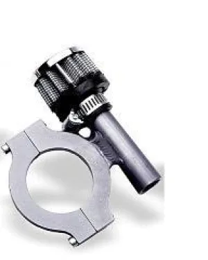 Vent Clamp, 1-3/4" Grey