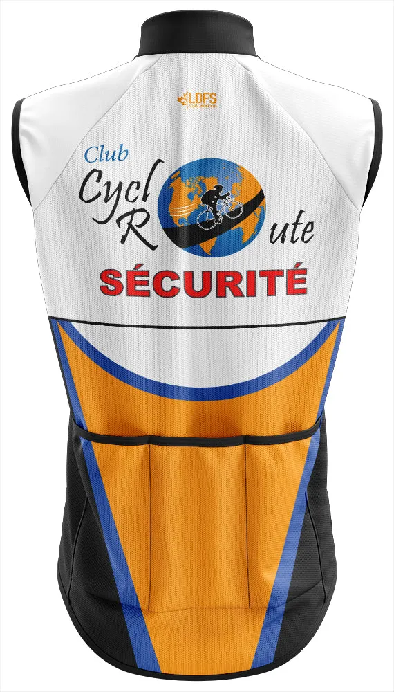 Veste coupe-vent sans manche  - Cycloroute