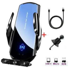 Wireless car vent Charger Stand