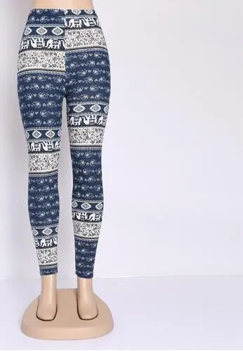 Women Leggings pants Printing Better Flexibility Printed Leggings Women Print beautiful buttock Pants